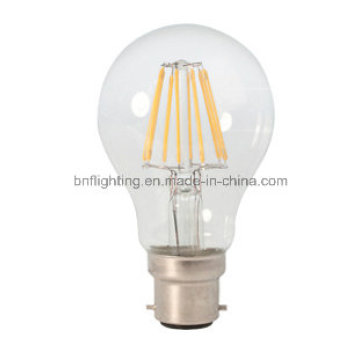 Factory A55/A60 LED Filament Energy Saving Bulb with 2W 4W 6W 8W for E14/E27